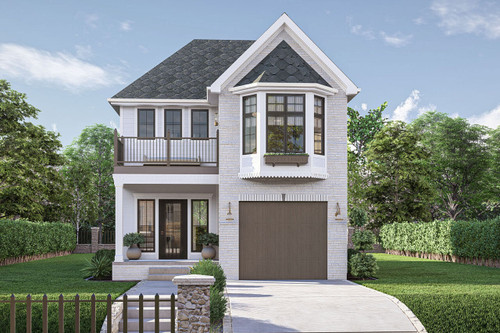 Victorian House Plan - Nellie 70952 - Front Exterior