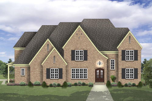 French Country House Plan - 49623 - Front Exterior