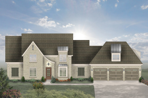 French Country House Plan - 90283 - Front Exterior
