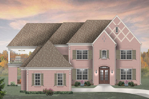 French Country House Plan - 35979 - Front Exterior