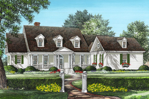 Cottage House Plan - Brookside 83454 - Front Exterior
