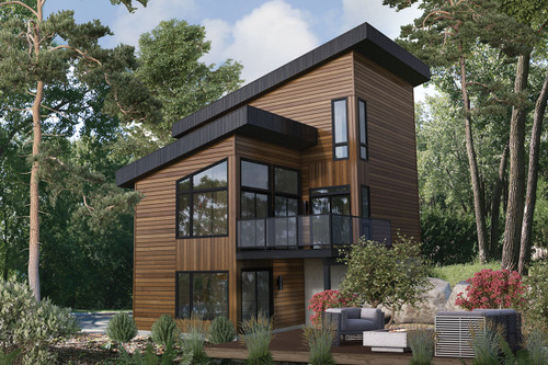 Modern House Plan - 86367 - Front Exterior