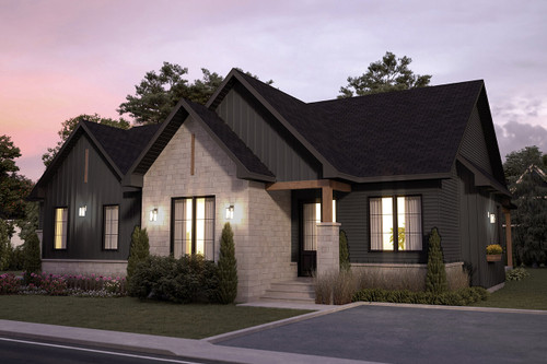Modern House Plan - Angeline 2 80972 - Front Exterior