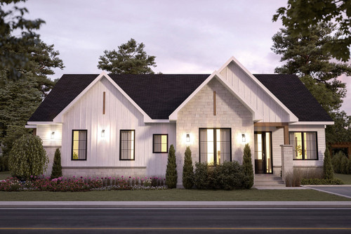 Modern House Plan - Angeline 86142 - Front Exterior