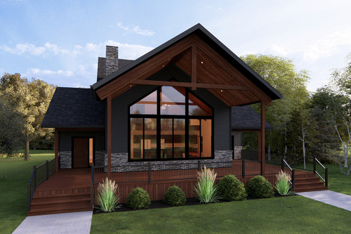 Cottage House Plan - Laurier 72042 - Front Exterior