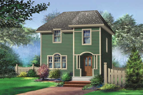 Traditional House Plan - 99478 - Front Exterior