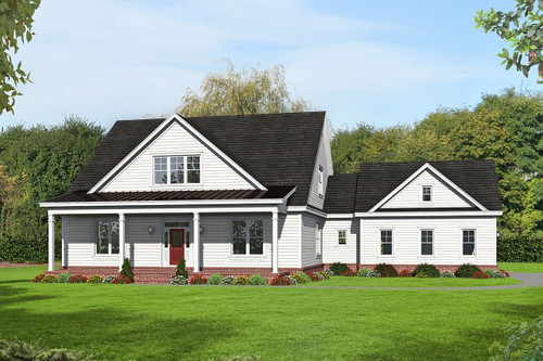 Country House Plan - Madison 72514 - Front Exterior