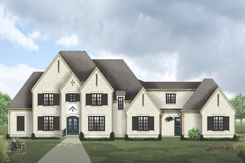 French Country House Plan - 47222 - Front Exterior