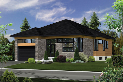 Bungalow House Plan - 84155 - Front Exterior