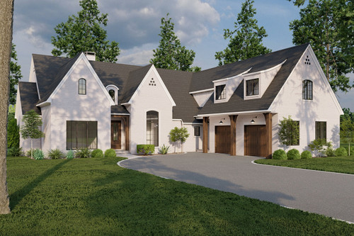 European House Plan - The Aberdeen 78581 - Front Exterior