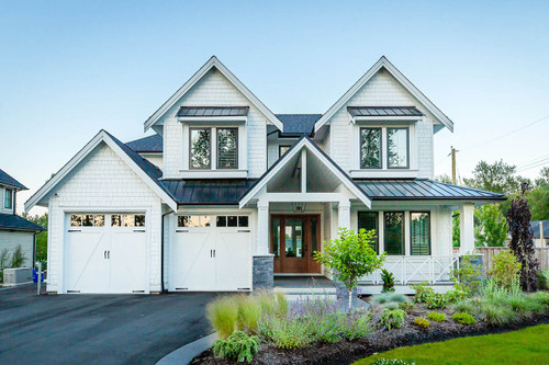 Shingle-Style House Plan - South Fraser 92761 - Front Exterior