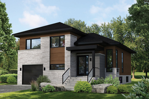 Modern House Plan - 98778 - Front Exterior