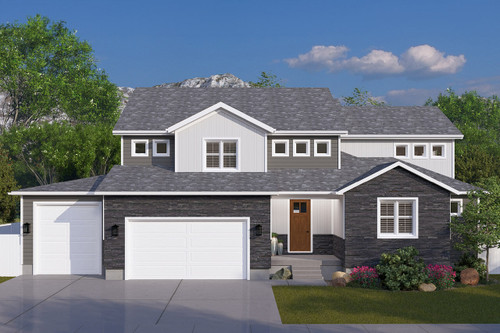 Farmhouse House Plan - Hazel 73492 - Front Exterior