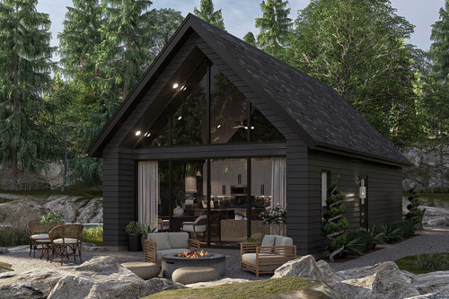 Modern House Plan - Durango 20451 - Front Exterior
