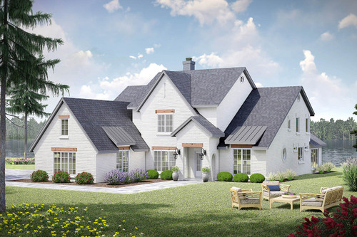French Country House Plan - Spence Place 59439 - Front Exterior