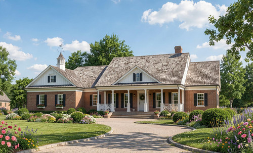 Southern House Plan - Somerset 40893 - Front Exterior