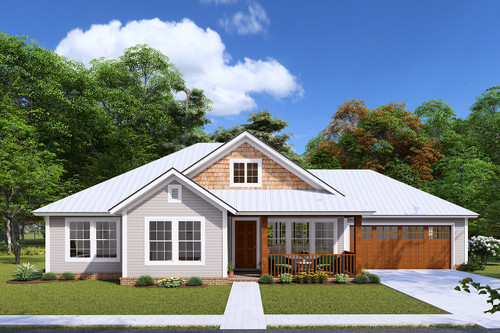 Craftsman House Plan - Sebastian 26816 - Front Exterior