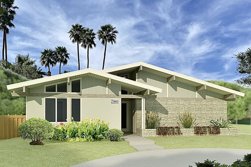 Modern House Plan - Corona 16191 - Front Exterior