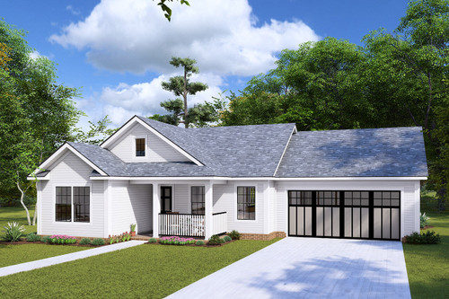 Traditional House Plan - Monarch 93980 - Front Exterior