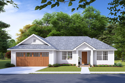 Traditional House Plan - Dexter 71424 - Front Exterior