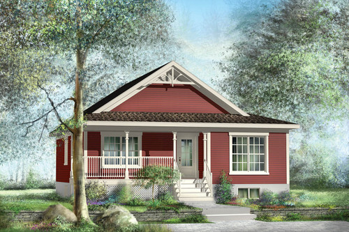 Country House Plan - 87032 - Front Exterior