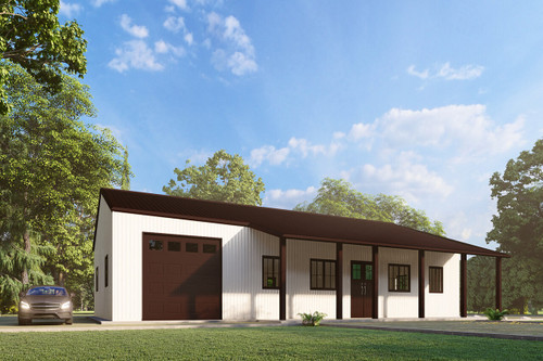 Traditional House Plan - Jacob 25230 - Front Exterior