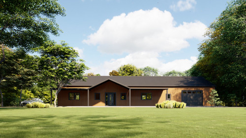 Country House Plan - Vance 54337 - Front Exterior