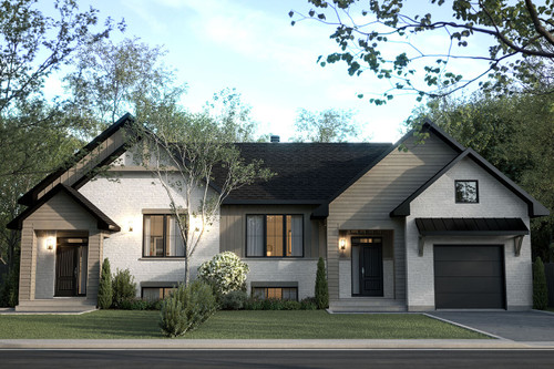 European House Plan - Albert 2 57391 - Front Exterior