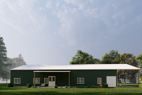 Farmhouse House Plan - Aiden 91647 - Front Exterior