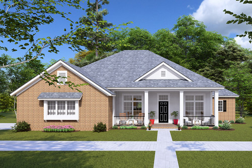 Country House Plan - Ferncreek 69625 - Front Exterior