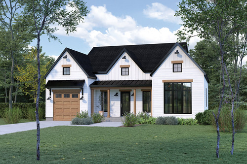 Farmhouse House Plan - 16923 - Front Exterior