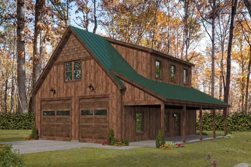 Country House Plan - Wraith Hills Garage-ADU 99046 - Front Exterior