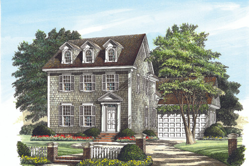 Country House Plan - Cedar Grove 93893 - Front Exterior