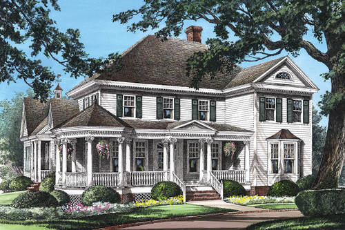 Victorian House Plan - Salisbury 92868 - Front Exterior