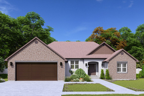 Traditional House Plan - Summerfield 37428 - Front Exterior