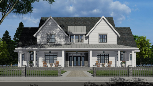 Farmhouse House Plan - Ruth Ann 51898 - Front Exterior