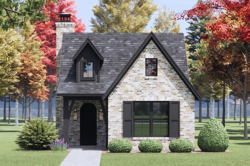 Cottage House Plan - 65738 - Front Exterior