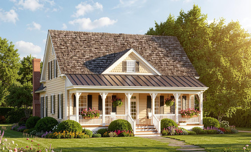 Country House Plan - Meadowlark 11989 - Front Exterior
