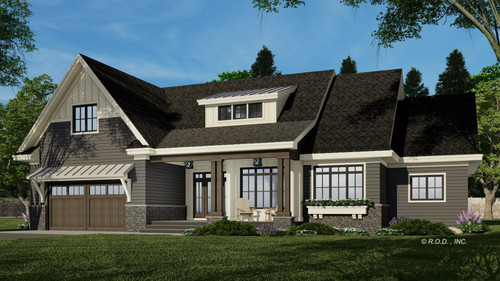 Farmhouse House Plan - Newport 27396 - Front Exterior