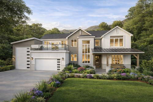 Traditional House Plan - The Rampage 72889 - Front Exterior