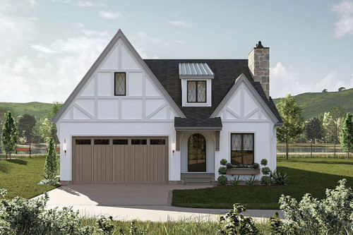 Tudor House Plan - Lulworth 97623 - Front Exterior