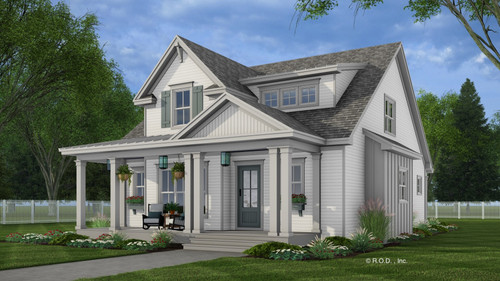 Farmhouse House Plan - Silver Lake 15251 - Front Exterior