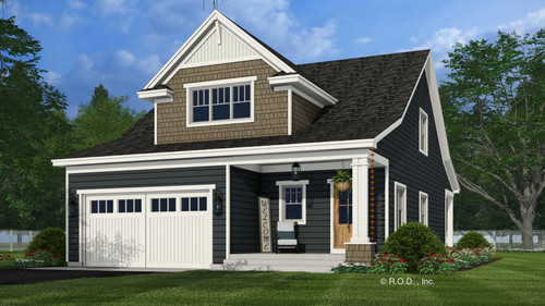 Bungalow House Plan - Greenwood 48363 - Front Exterior