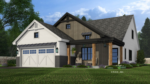 Farmhouse House Plan - Kodiak 16270 - Front Exterior