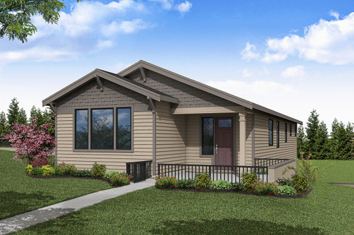 Craftsman House Plan - Walden 39997 - Front Exterior