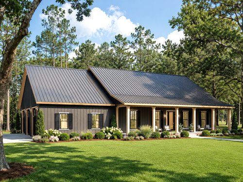 Farmhouse House Plan - 15765 - 