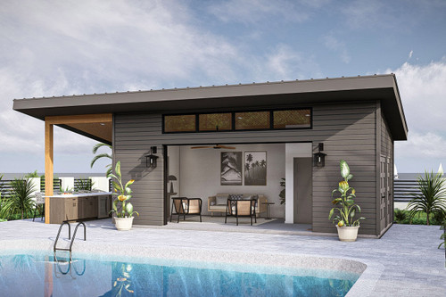Modern House Plan - Marshall 86892 - Front Exterior