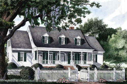 Southern House Plan - Bayou Teche 32147 - Front Exterior