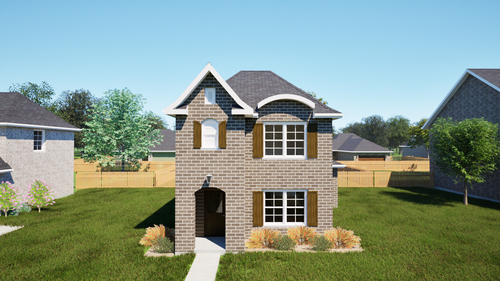 Traditional House Plan - 58446 - Front Exterior