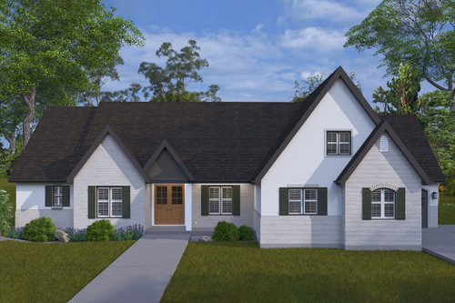 European House Plan - Tarifa 30772 - Front Exterior